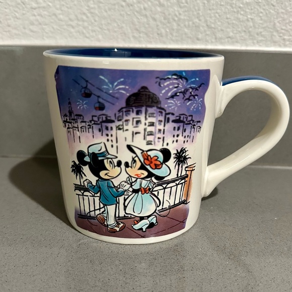 Disney’s Riviera Resort Mickey And Minnie Color Changing Coffee Mug - Picture 1 of 5